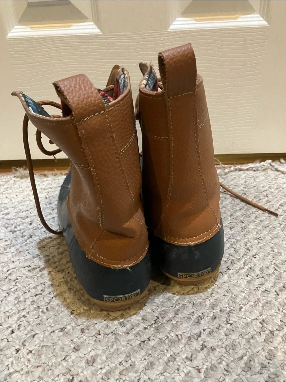 Sporto Dede lined Duck Boots Sz 11